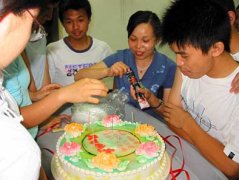 高一、四班同學生日會