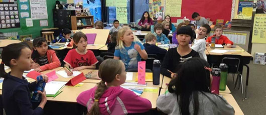 【美國(guó)全浸課堂體驗(yàn)營(yíng)】走進(jìn)美國(guó)課堂第二天