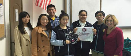  佛羅里達理工大學(xué)來訪中美英才班 