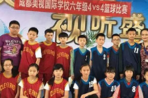  記六年級4VS4籃球比賽--精彩 默契 團結 和諧 