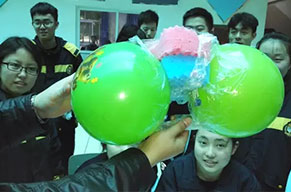 雞蛋撞地球,砸出好創意 成都4001百老匯學校學生腦洞大開