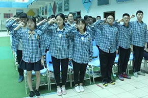 胸中有鴻鵠，壯志達青云——高2015級走進高三誓師大會