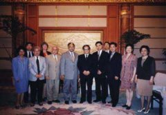 省、市領導、高新區(qū)領導接見美視集團與美國顧問團全體成員