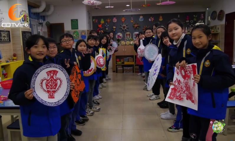 中國部小學開展非遺傳統技藝——剪紙課程