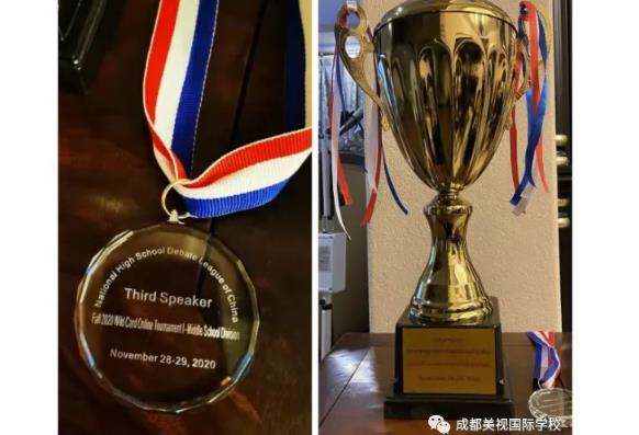 喜報| IB學子獲得美式演講與辯論賽冠軍